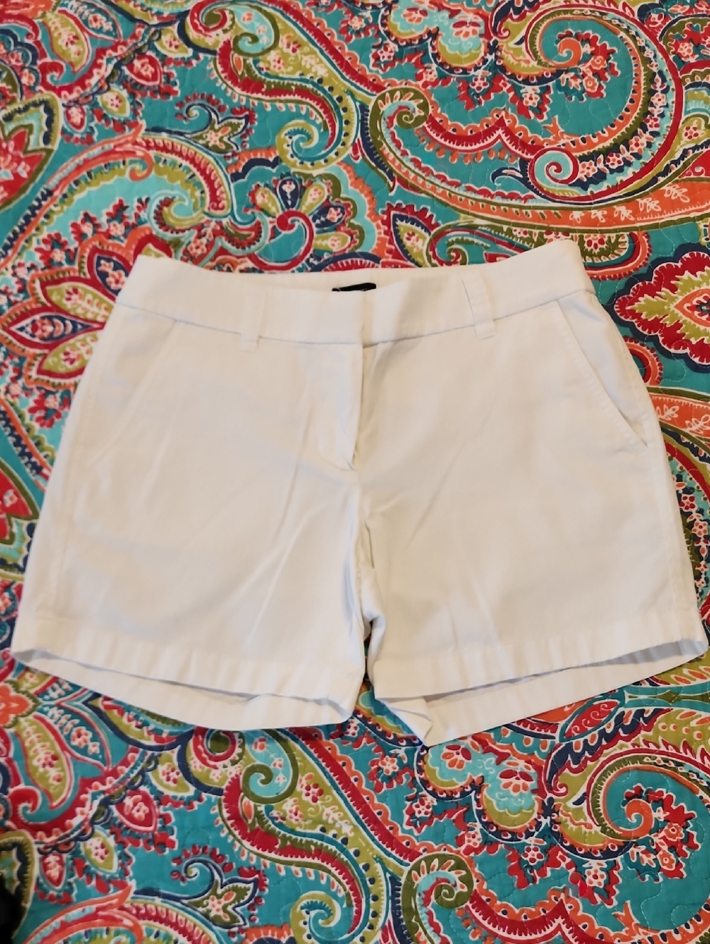 J. Crew Off White 5" Shorts Size 0
